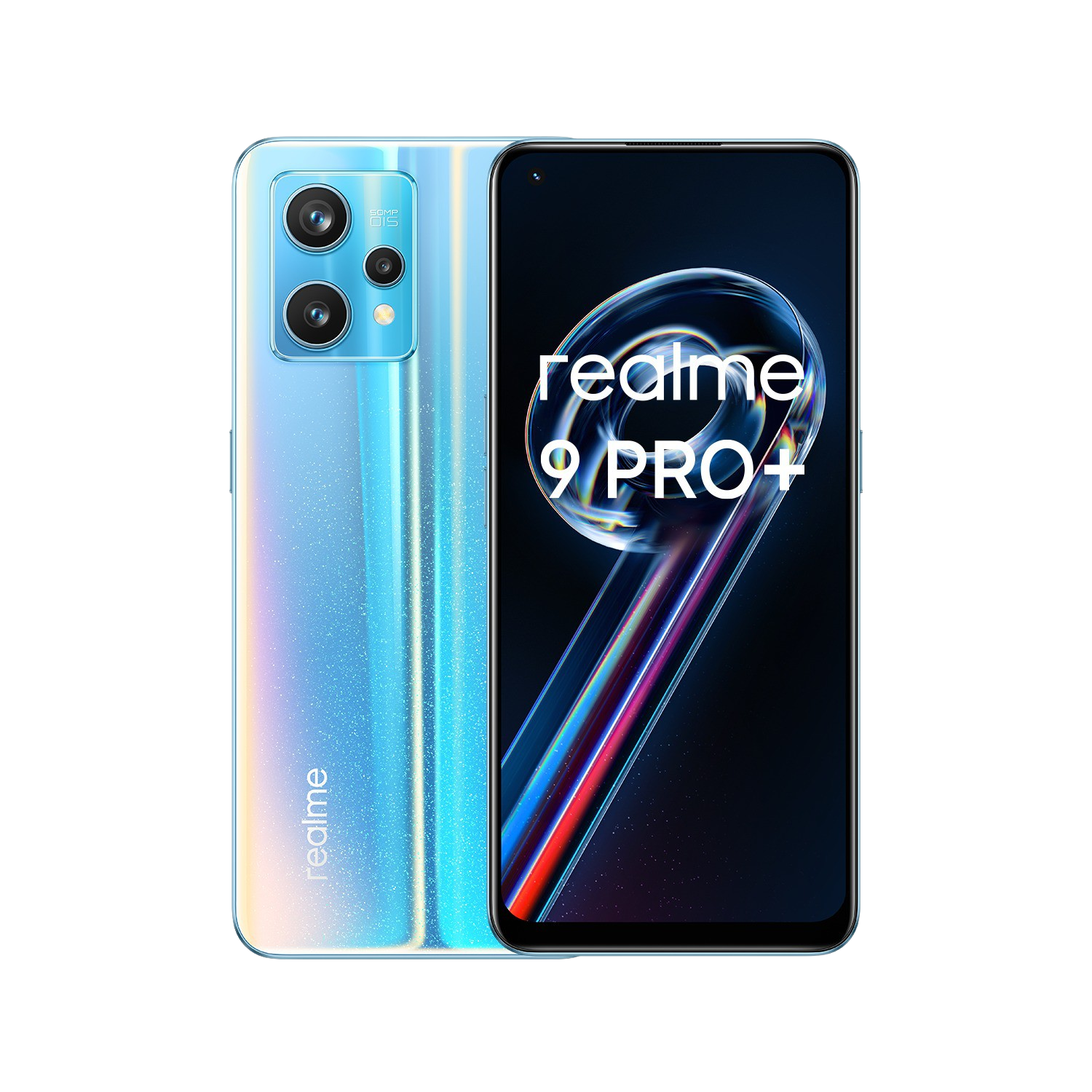 Móvil - realme 9 Pro+ 5G, Sunrise Blue, 128 GB, 6 GB RAM, 6.4" Full HD+, MT6877T, 4500 mAh, Android
