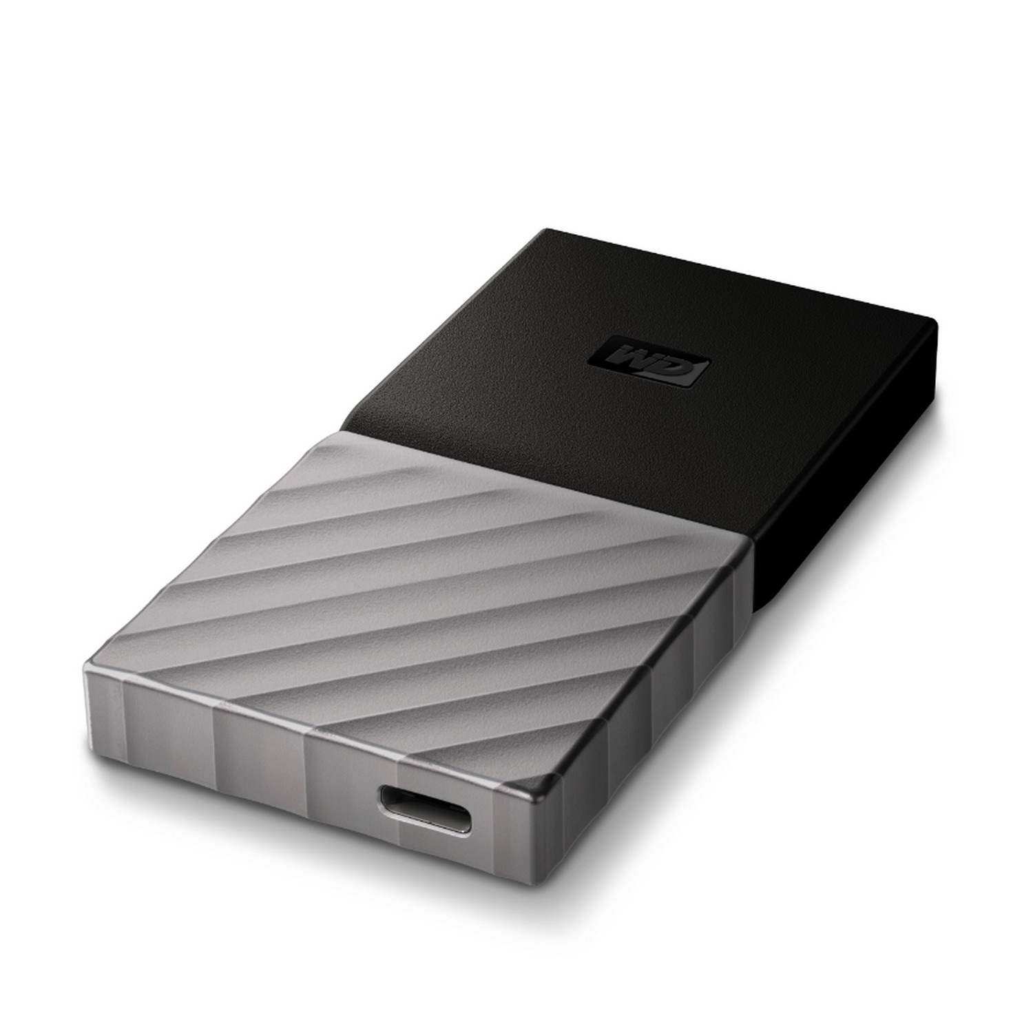 Disco duro SSD externo 512 GB - WD My Passport SSD, Lectura 540 MB/s, USB 3.1, Protección por Contraseña, Windows y Mac, Plata