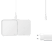 SAMSUNG Vezeték nélküli dupla töltőpad, hálózati adapterrel, fehér (EP-P5400TWEGEU)