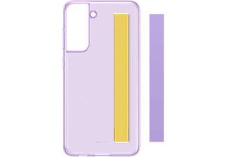 SAMSUNG Galaxy S21 FE Clear strap cover, levendula (EF-XG990CVEGWW)