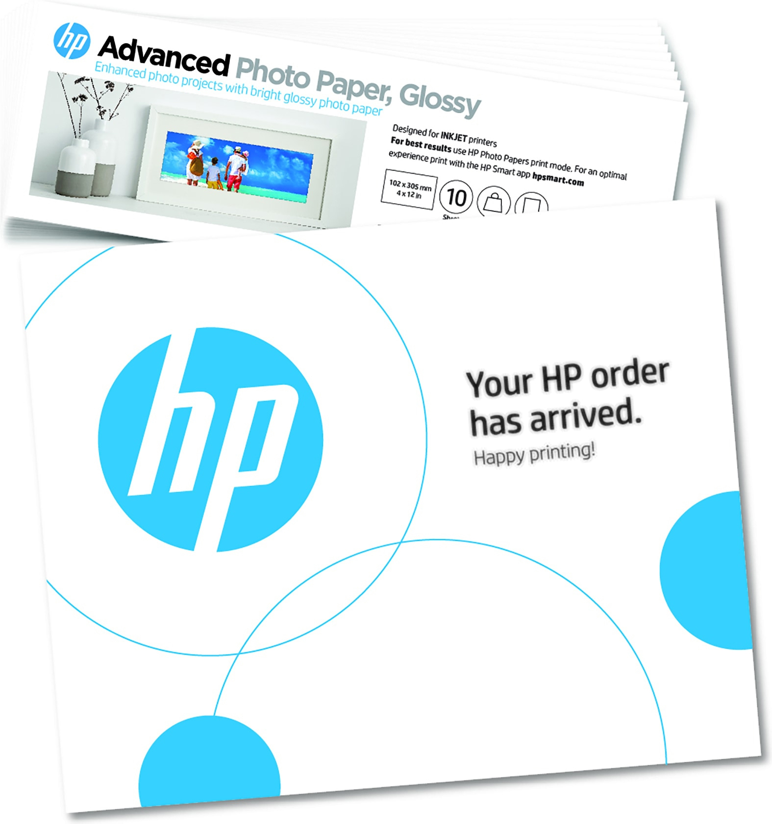 Advanced Fotopapier glänzendes mm HP 101 Blätter 10 305 - x
