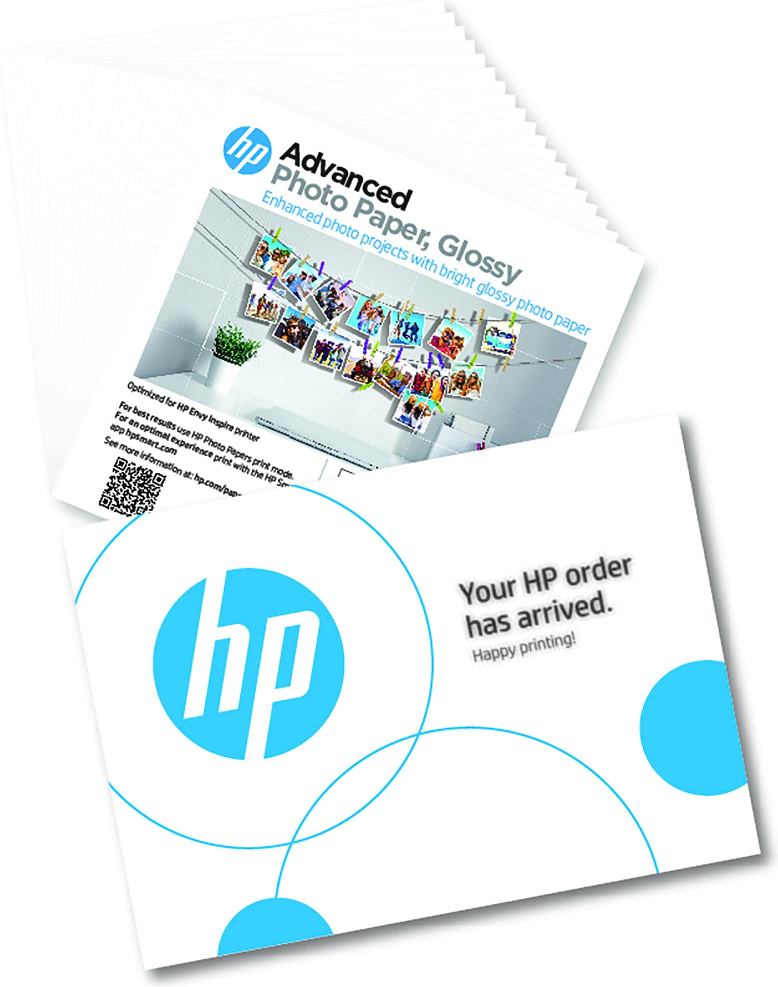 HP Advanced glänzendes Fotopapier 127 - Blätter mm x 127 20