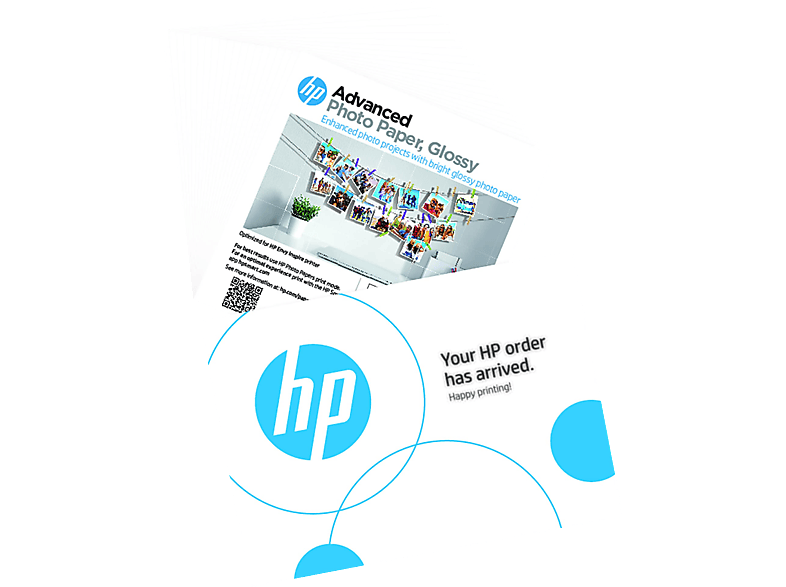 HP Advanced glänzendes 20 - Fotopapier 127 x Blätter mm 127