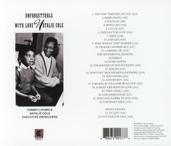 Natalie Cole - Unforgettable...With Love - CD