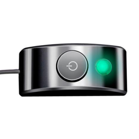 BRENNENSTUHL Premium-Line Comfort Switch Plus 6-fach Steckdosenleiste mit Hand-/Fußschalter, 3 m