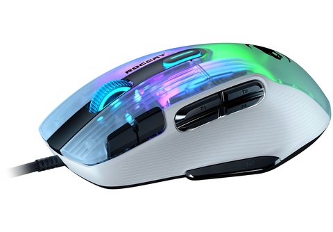 ROCCAT Gaming Maus Kone Titan Arctic MediaMarkt Optical, dpi, XP, kaufen Switch USB, | White online 19000 RGB-LED