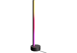 PHILIPS White and Color Ambiance Gradient Signe Table LED Tischleuchte, schwarz