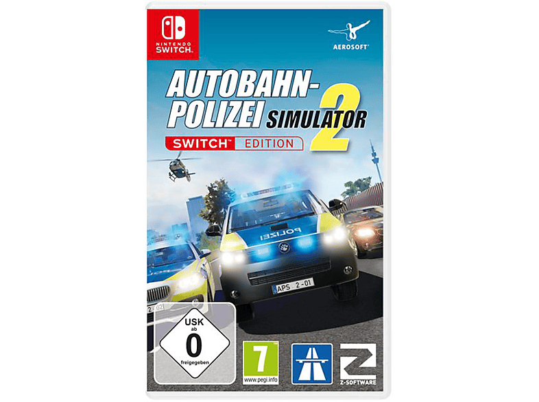 Autobahn-Polizei Simulator - Nintendo Switch [Game card]; Videogame