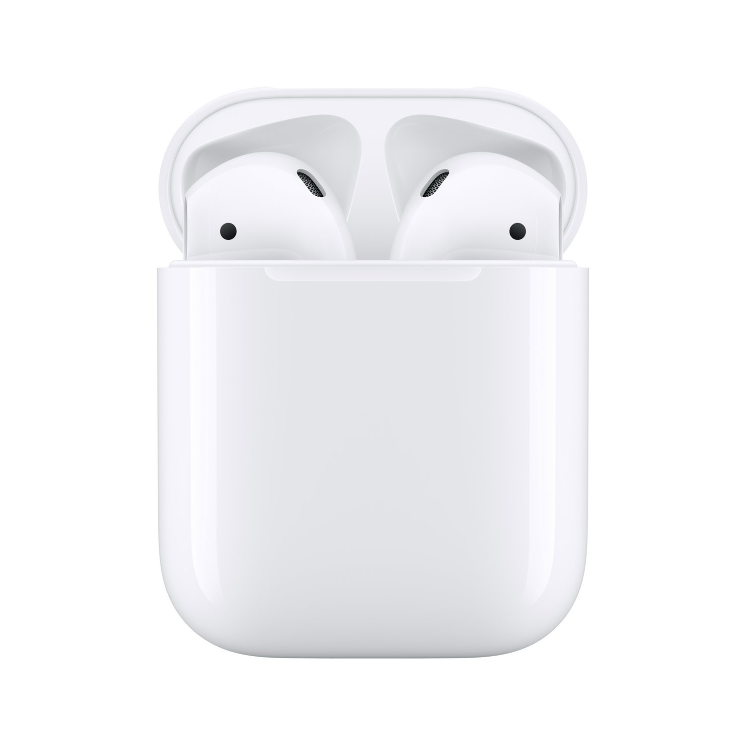 Apple AirPods (2019 2ª gen), Inalámbricos, Bluetooth®, Estuche Carga no Inalámbrica, Chip H1, Siri, Blanco