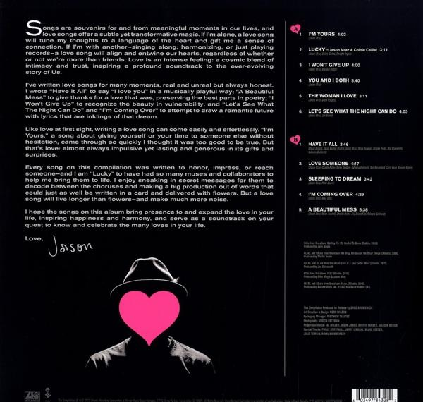 Jason Mraz LALALALOVESONGS - (Vinyl) 