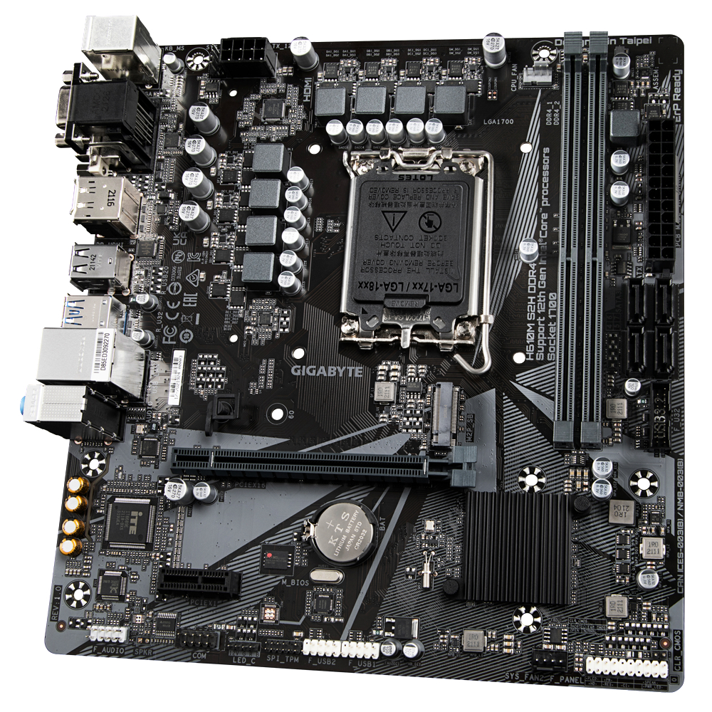 GIGABYTE H610M S2H DDR4 Mainboard Mehrfarbig