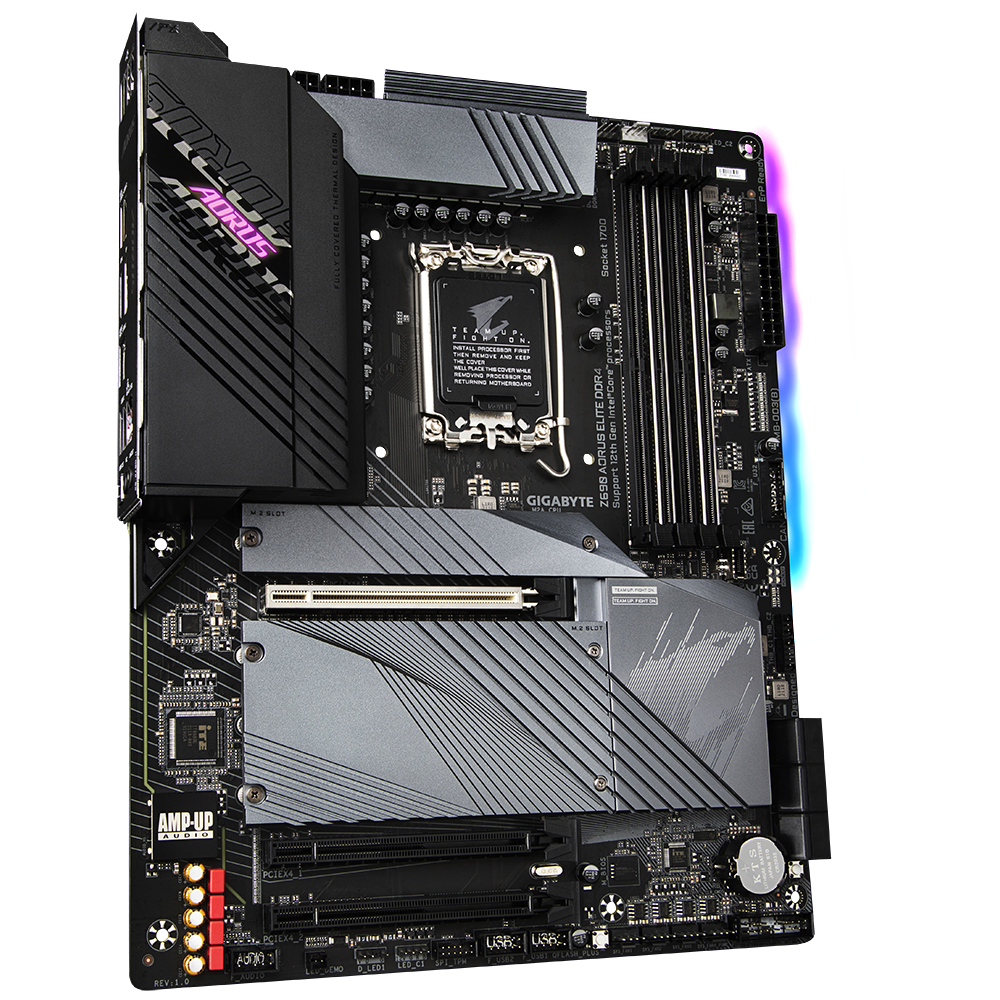 GIGABYTE Z690 AORUS ELITE DDR4 Mainboard Mehrfarbig