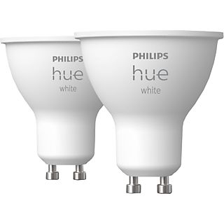 PHILIPS HUE Confezione doppia white GU10 - Lampada LED (Bianco)