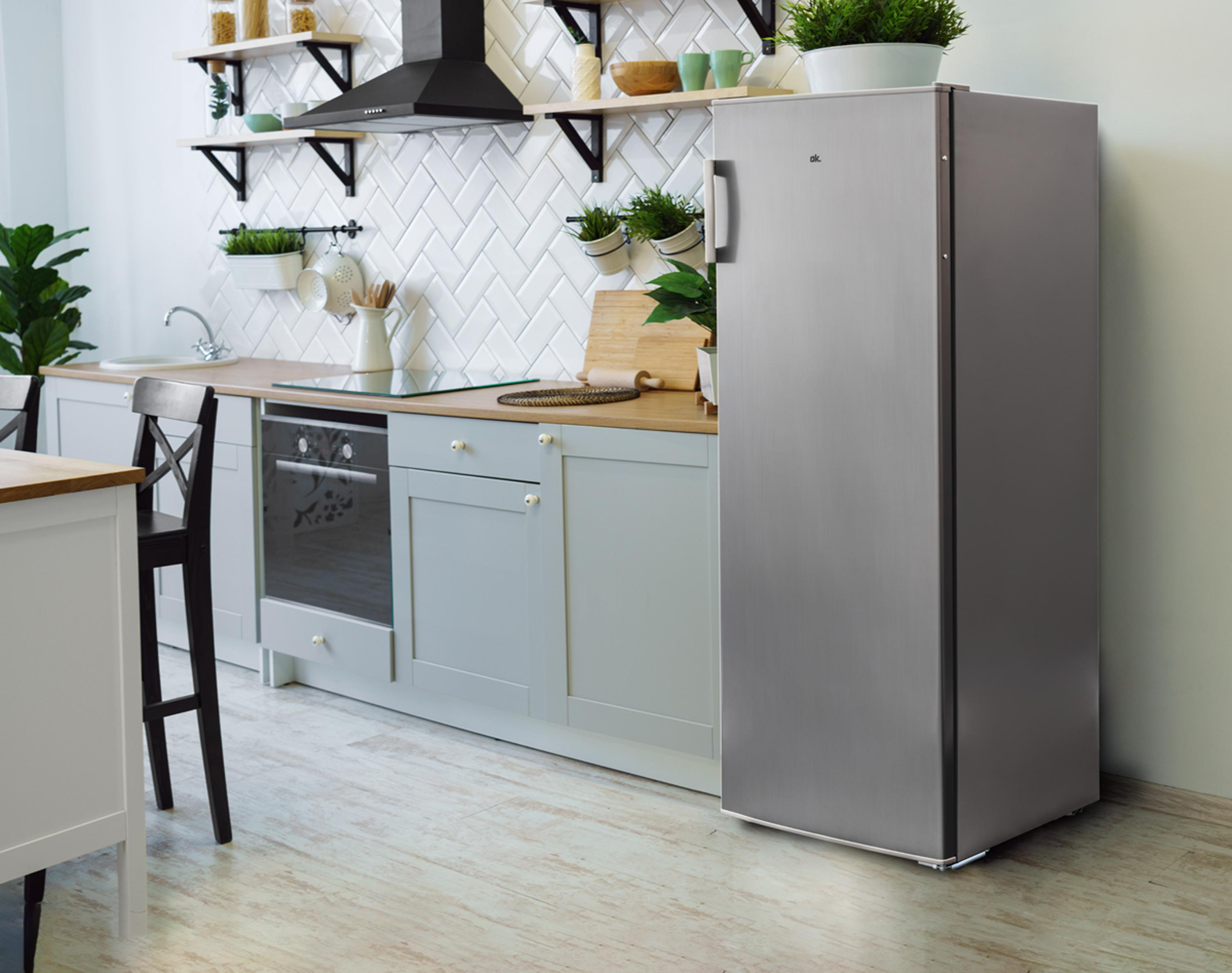 OK. OFZ 441 E Gefrierschrank (E, 160 l, 1425 mm hoch)
