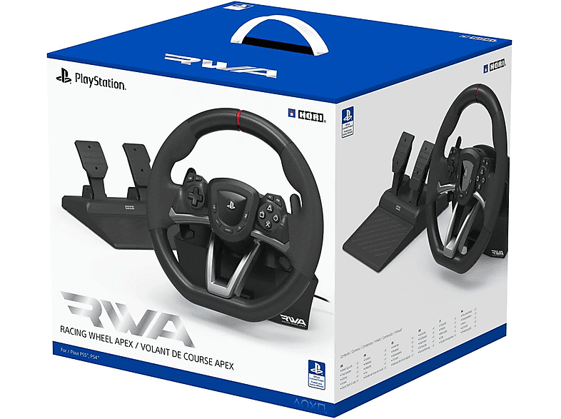 HORI Racing Wheel APEX | Gaming-Lenkrad (Schwarz) | MediaMarkt
