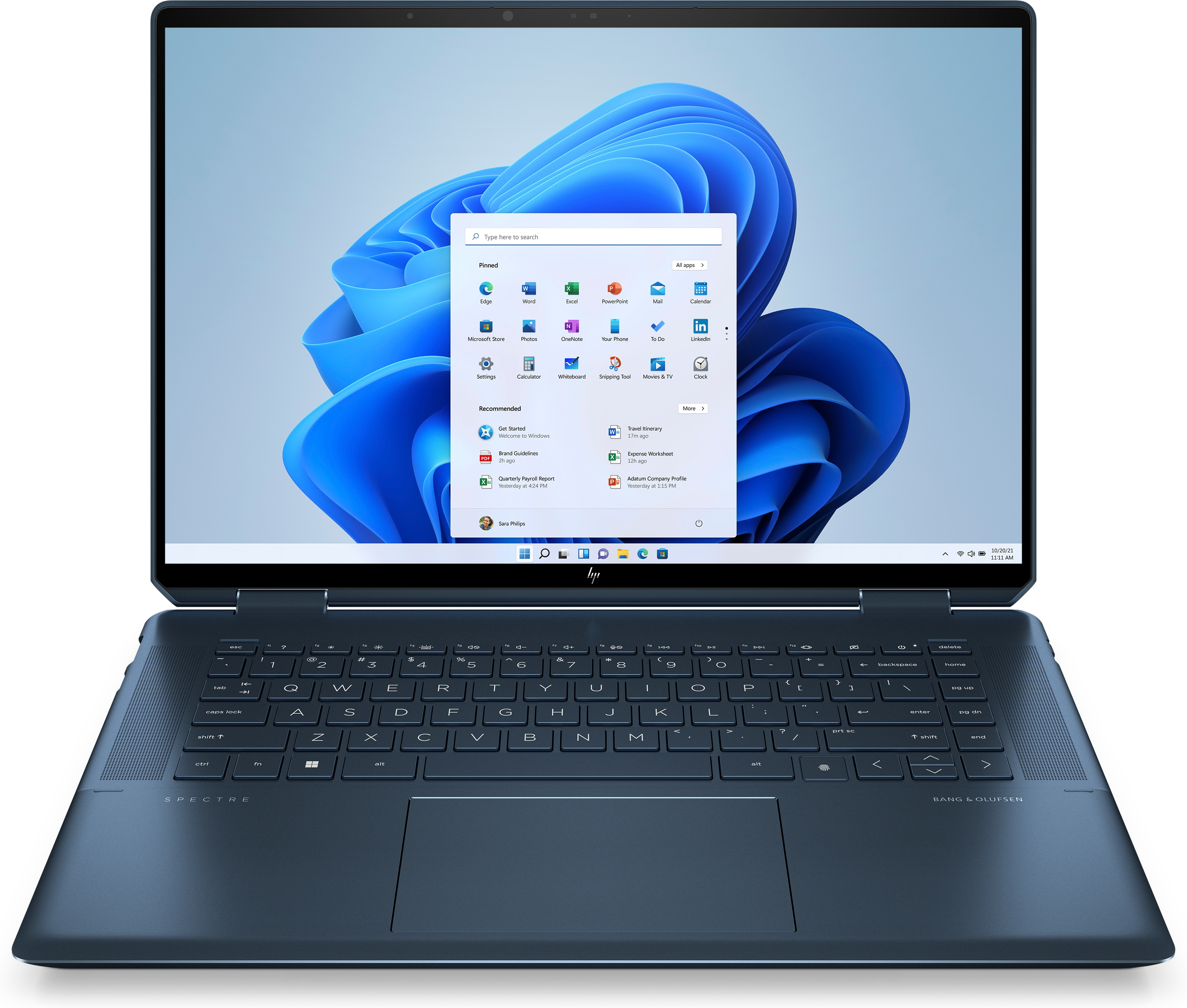 HP Spectre x360 16-f0376ng - 16 Zoll - Intel® Core™ i7 i7-11390H - 16 GB - 1 TB - Intel® Iris® Xᵉ - Windows 11 Home