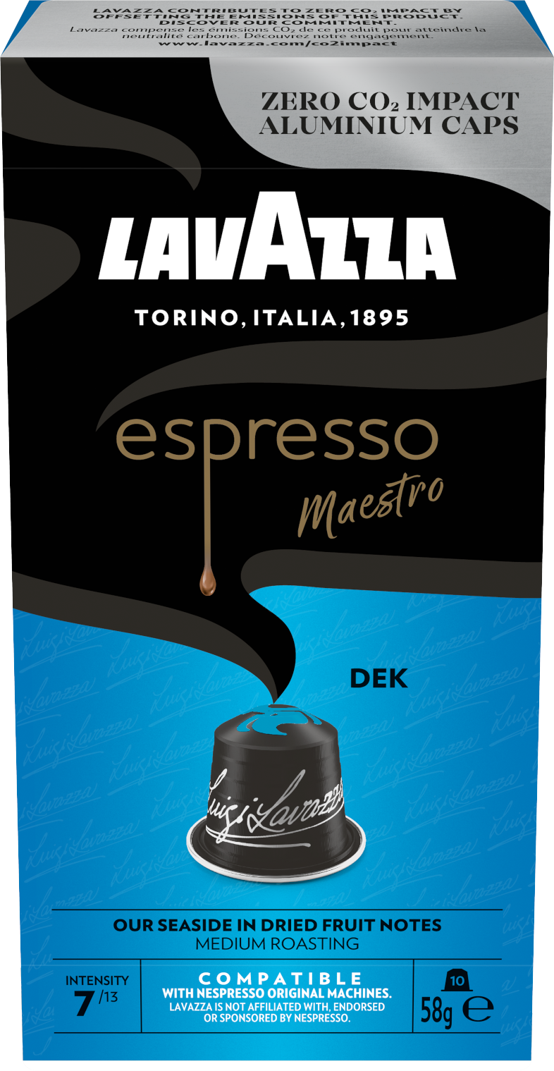 LAVAZZA Decaffeina Nespresso kapszula, 10 db