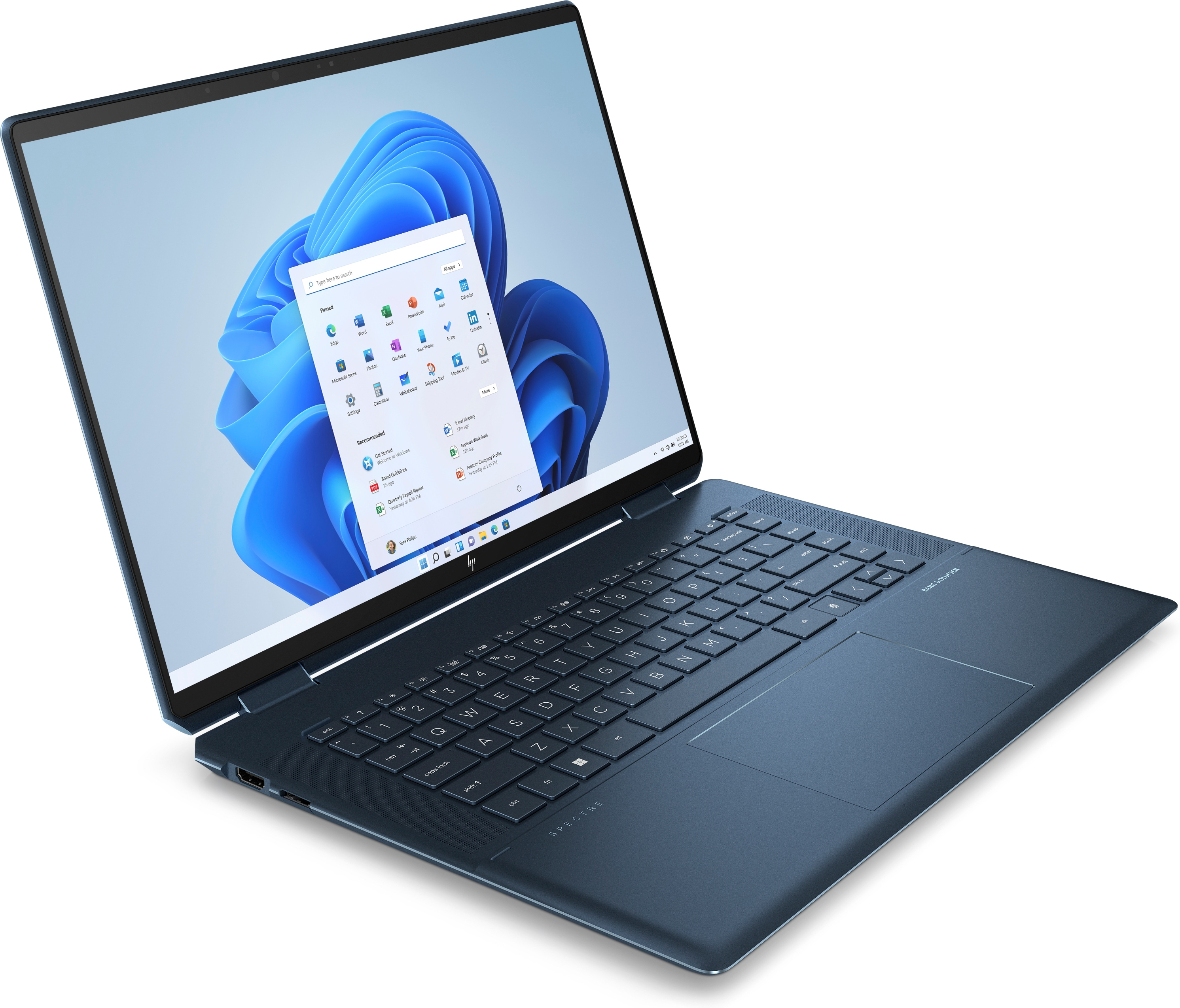 HP Spectre x360 16-f0376ng - 16 Zoll - Intel® Core™ i7 i7-11390H - 16 GB - 1 TB - Intel® Iris® Xᵉ - Windows 11 Home