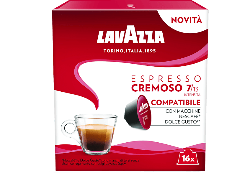 LAVAZZA Cremoso Espresso Dolce Gusto kapszula 16 x 8g