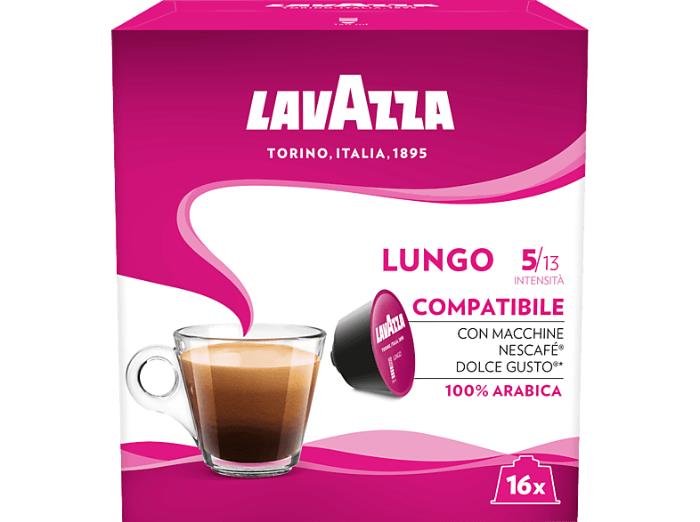 LAVAZZA Lungo Dolce Gusto kapszula 16 x 8g