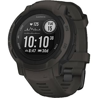 GARMIN Instinct 2 - GPS-Smartwatch (Breite: 22 mm, Silikon, Schiefergrau)