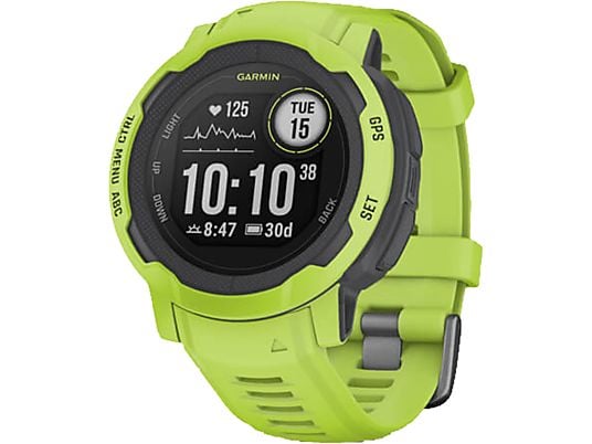 GARMIN Instinct 2 - Smartwatch con GPS (Larghezza: 22 mm, Silicone, Limone)