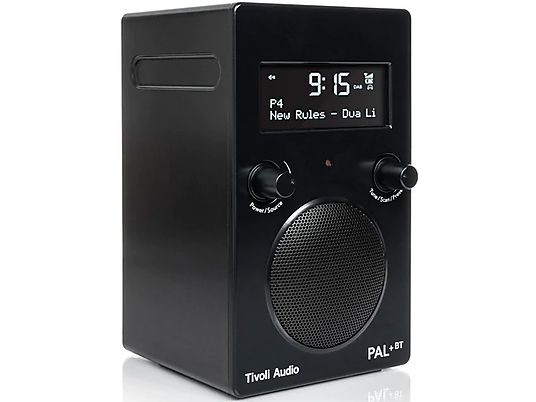 TIVOLI PAL+ BT - Digitalradio (DAB+, FM, Schwarz)