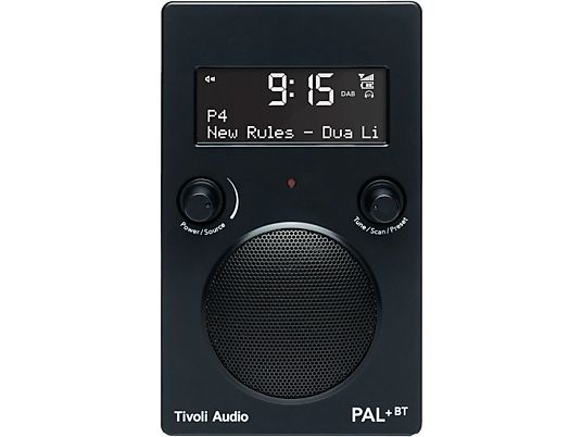 TIVOLI PAL+ BT - Digitalradio (DAB+, FM, Schwarz)