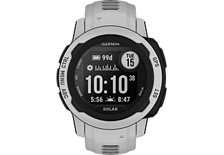 GARMIN IstintInstinct 2S Solar - Smartwatch con GPS (112-180 mm, Silicone, Grigio)