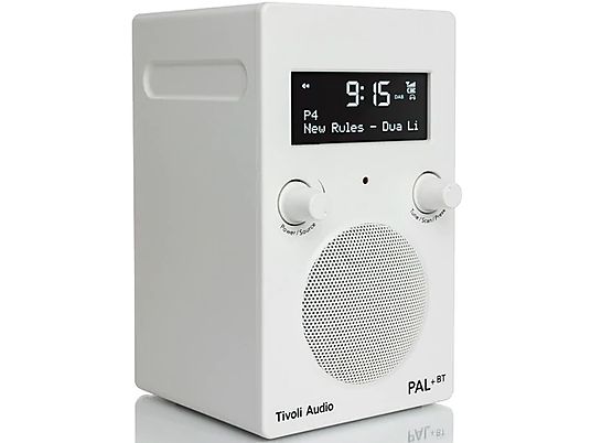 TIVOLI PAL+ BT - Digitalradio (DAB+, FM, Weiss)