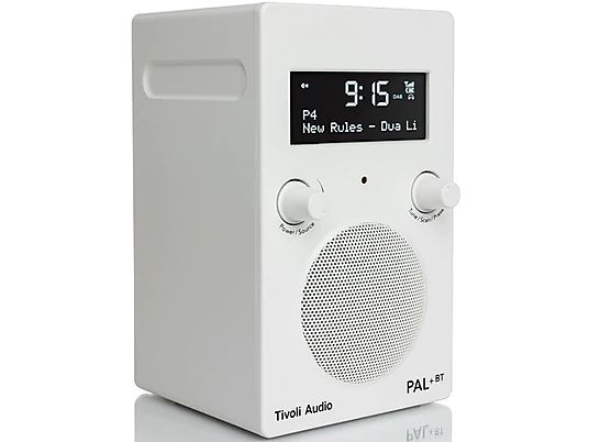 TIVOLI PAL+ BT - Digitalradio (DAB+, FM, Blanc)