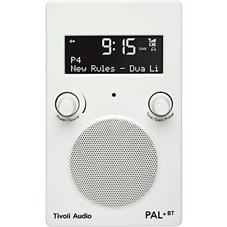 TIVOLI PAL+ BT - Digitalradio (DAB+, FM, Weiss)