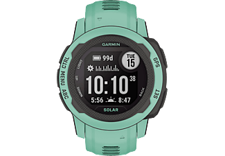 GARMIN Instinct 2S Solar - GPS-Smartwatch (112-180 mm, Silikon, Grün)