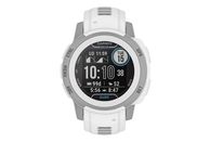 GARMIN Instinct 2S Solar Surf Edition - GPS-Smartwatch (112-180 mm, silicone, Blanc)