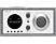 TIVOLI Model One+ - Digitalradio (DAB, DAB+, FM, Grau/Weiss)
