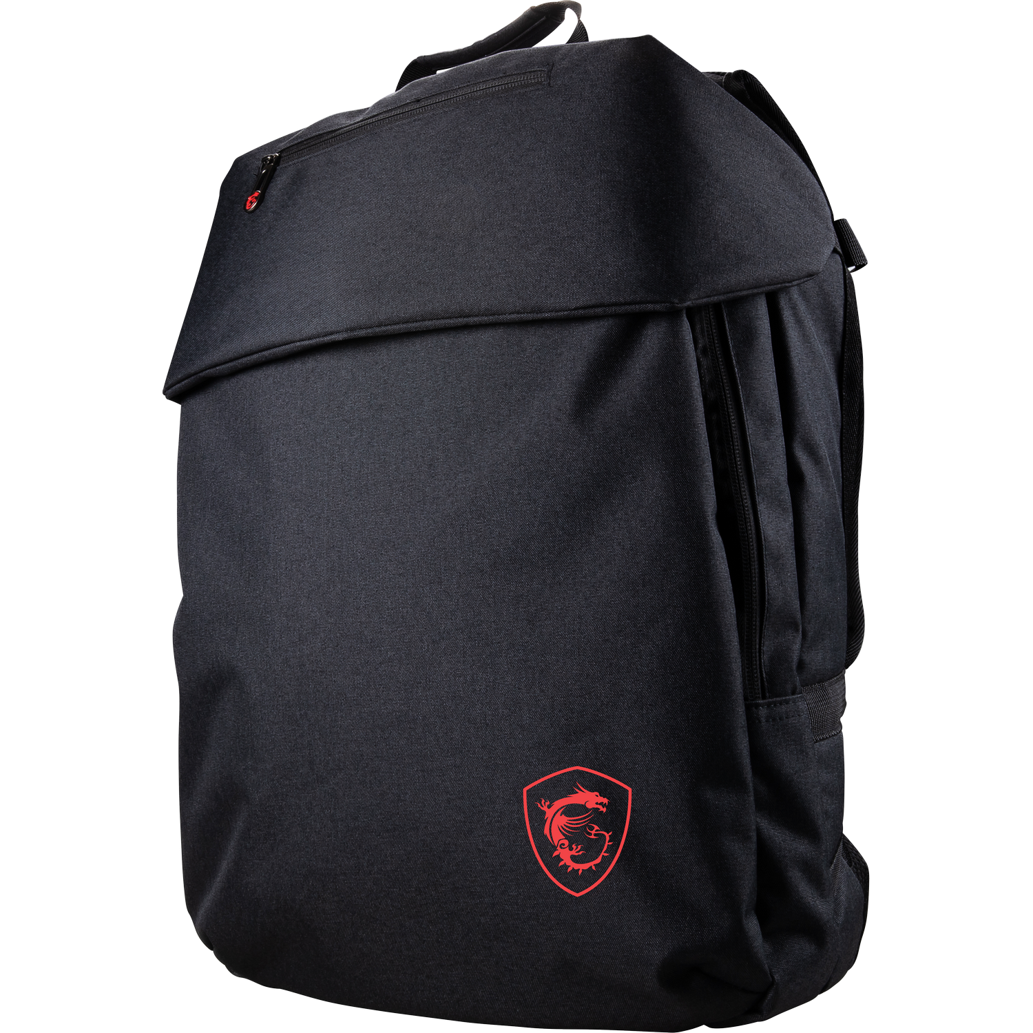 Mochila para portátil - MSI Stealth Trooper Backpack, Hasta 15.6", Poliéster, Negro