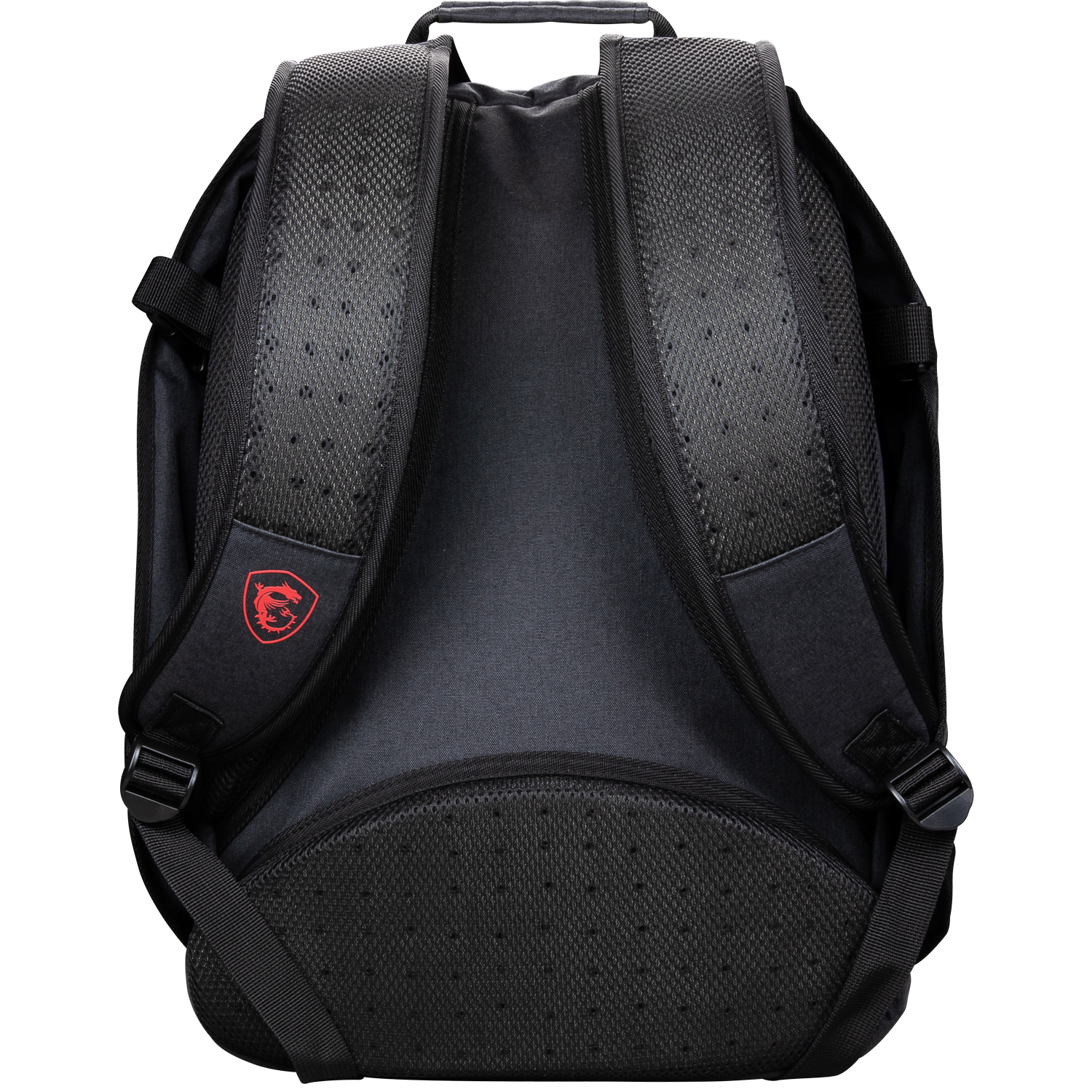 Mochila para portátil - MSI Stealth Trooper Backpack, Hasta 15.6", Poliéster, Negro