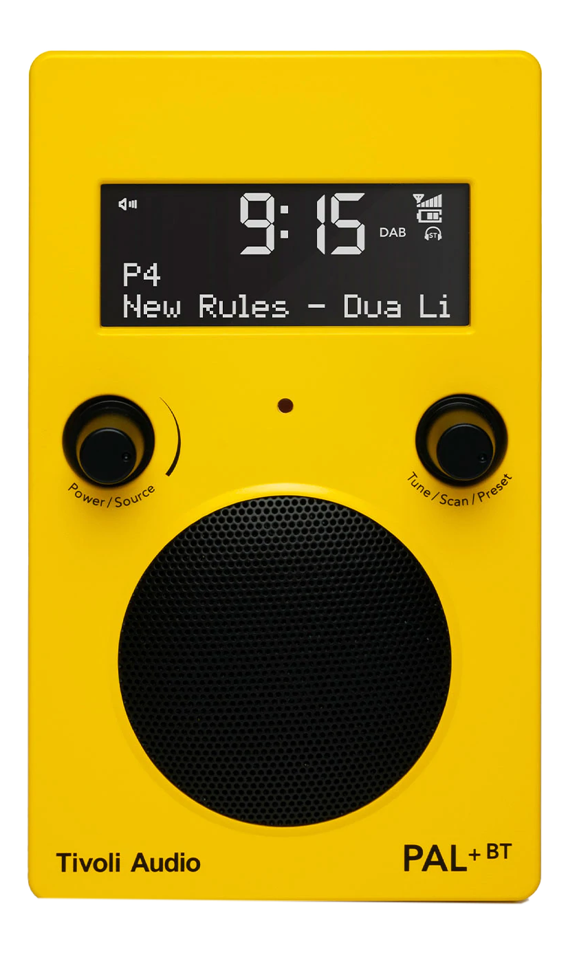 TIVOLI PAL+ BT - Digitalradio (DAB+, FM, Jaune)