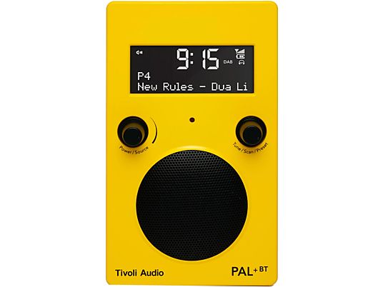 TIVOLI PAL+ BT - Digitalradio (DAB+, FM, Jaune)