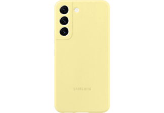 SAMSUNG Galaxy S22 szilikon védőtok, sárga (EF-PS901TYEGWW)