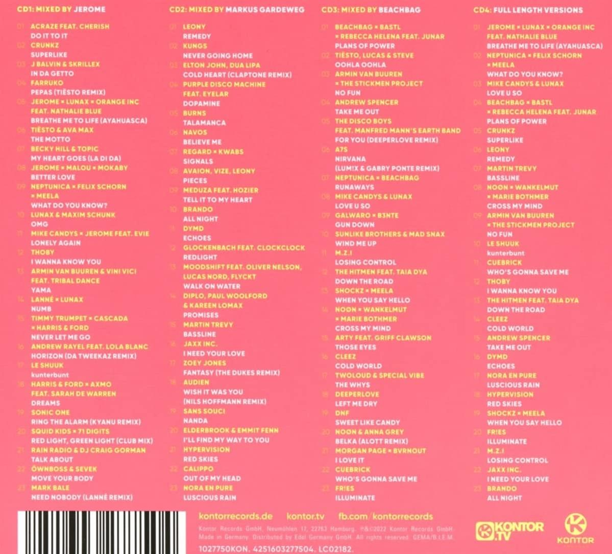 Of - VARIOUS Kontor The - Vol.92 (CD) Top Clubs