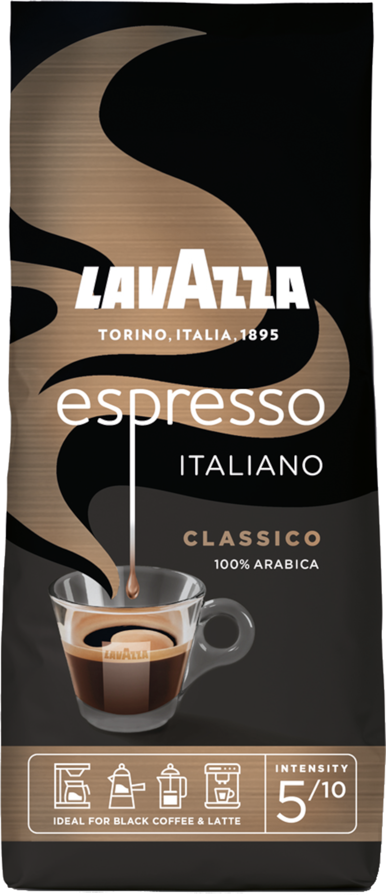 LAVAZZA Caffé Espresso Szemes pörkölt kávé, 250G