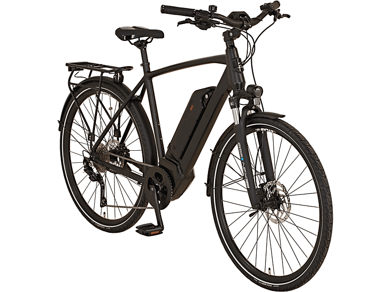 PROPHETE ENTDECKER 22.EET.30 Trekkingrad (Laufradgröße: 28 Zoll, Rahmenhöhe: 55 cm, Herren-Rad, 630 Wh, Schwarz matt)