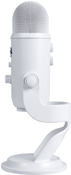 BLUE MIC Microphone pour Streaming USB Yeti Blanc (988-000241)