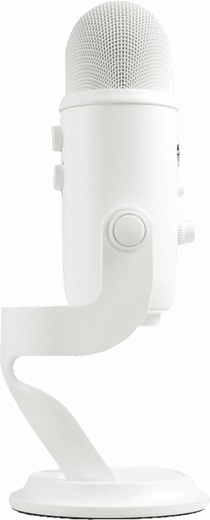 BLUE MIC Microphone pour Streaming USB Yeti Blanc (988-000241)