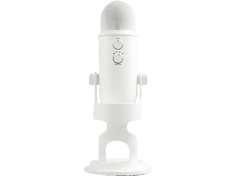 BLUE MIC USB-streamingmicrofoon Yeti White (988-000241)