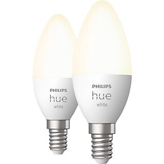 PHILIPS HUE Pack double White E14 - Lampe LED (Blanc)