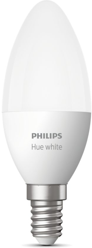 PHILIPS HUE Confezione singola white E14 - Lampada LED (Bianco)