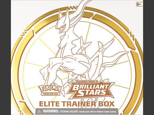 Pokémon Sword & Shield 9 Brilliant Stars Elite Trainer Box