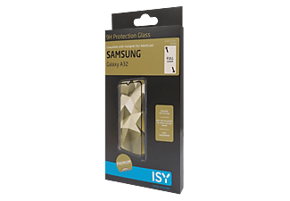 Protector pantalla - ISY IPG 5118-2.5D, Para Samsung Galaxy A32 5G, 6.5",  Vidrio templado, Transparente
